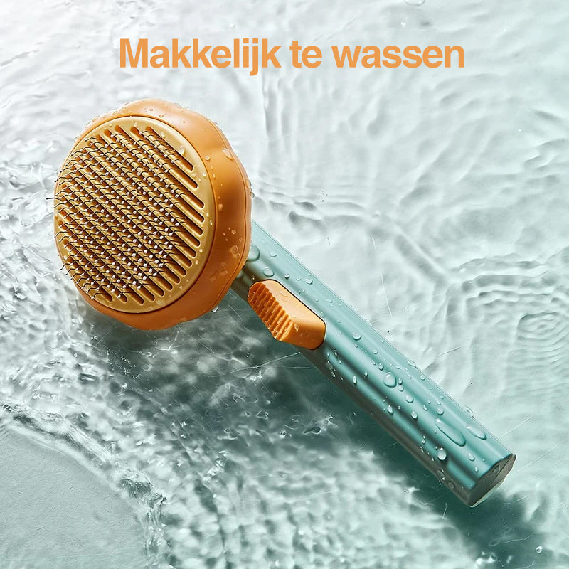 Pompoenkamborstel voor huisdieren