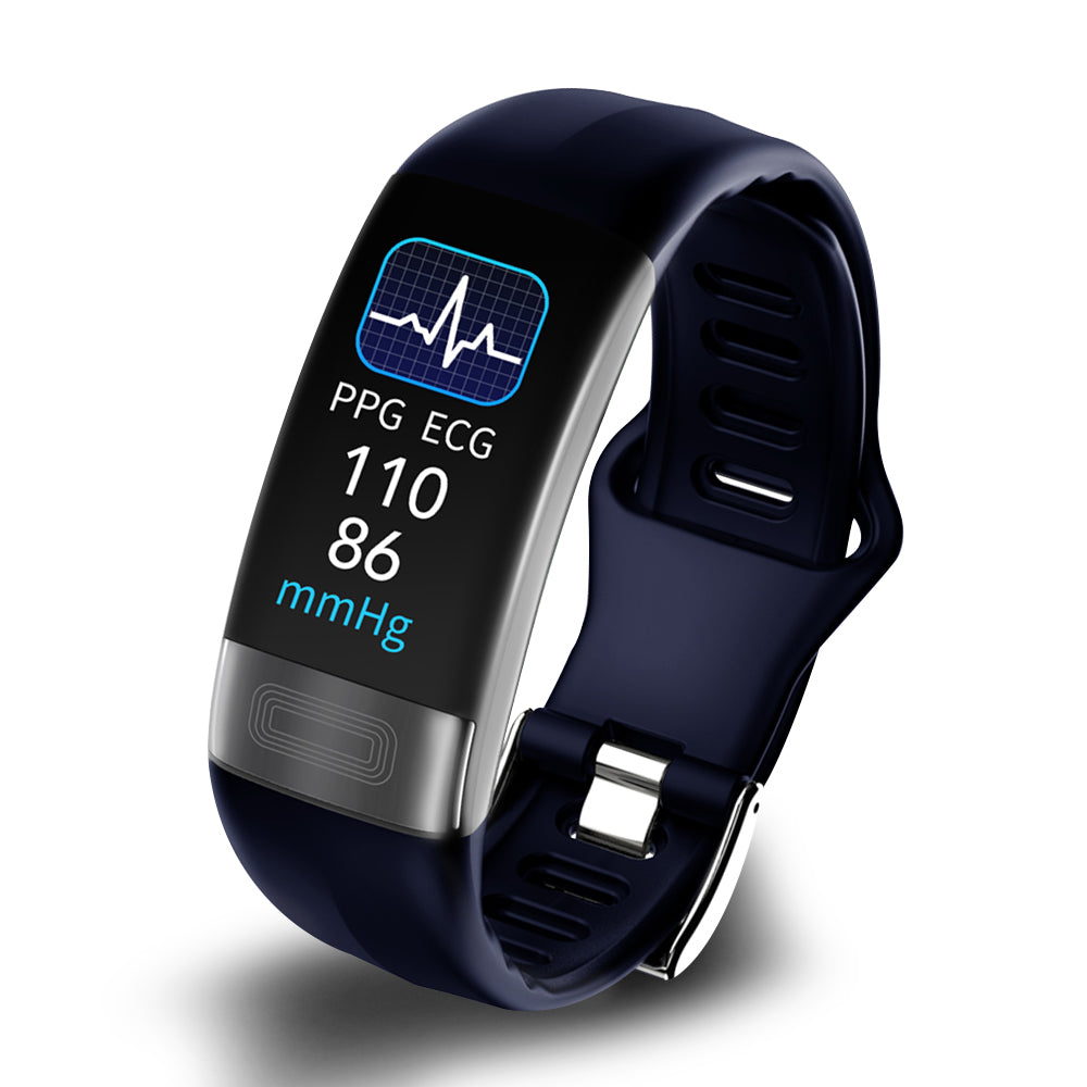 PulseCheck+ Smartwatch met ECG Sensor en Hartslagmeter – Activiteitstracker en Gezondheidsmonitor