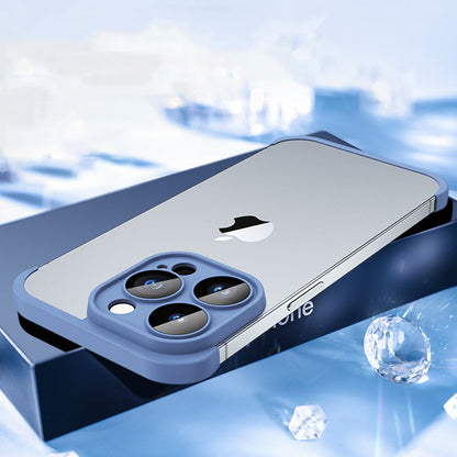 Apple-hoes met glazen lensfilm en hoekkussens