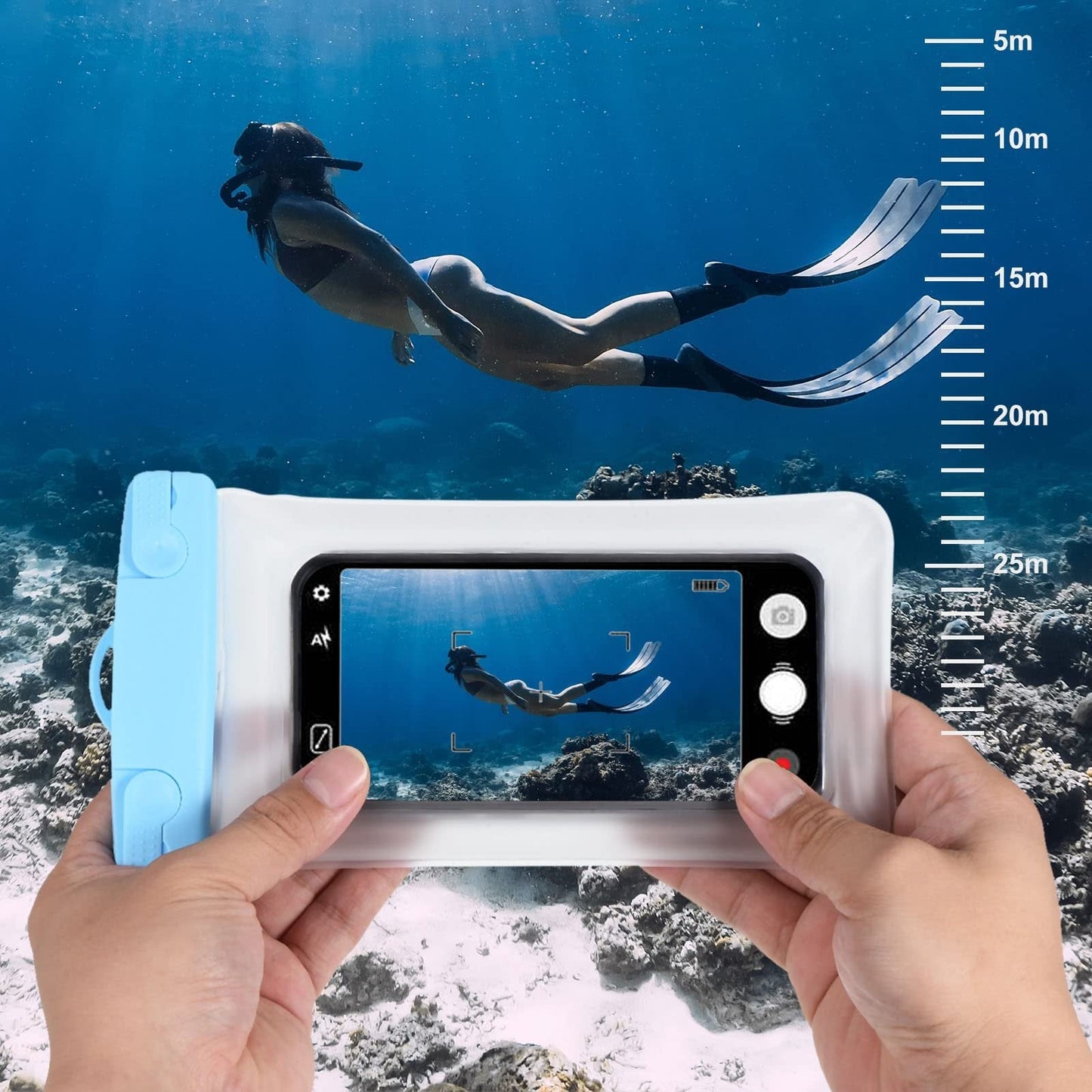 Waterdichte mobiele telefoontas