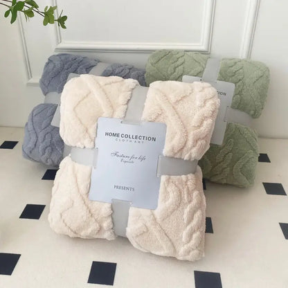FleeceBlanket - Warme Deken van Reistextiel Fleece - Grijs