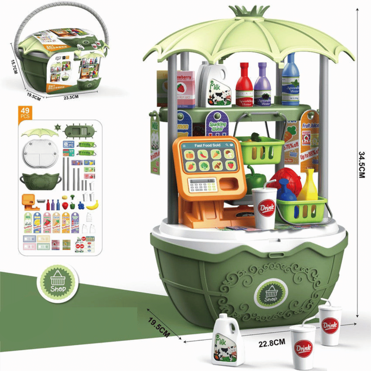 Candy Cart™ - Interactieve Speelkar in Verschillende Thema’s