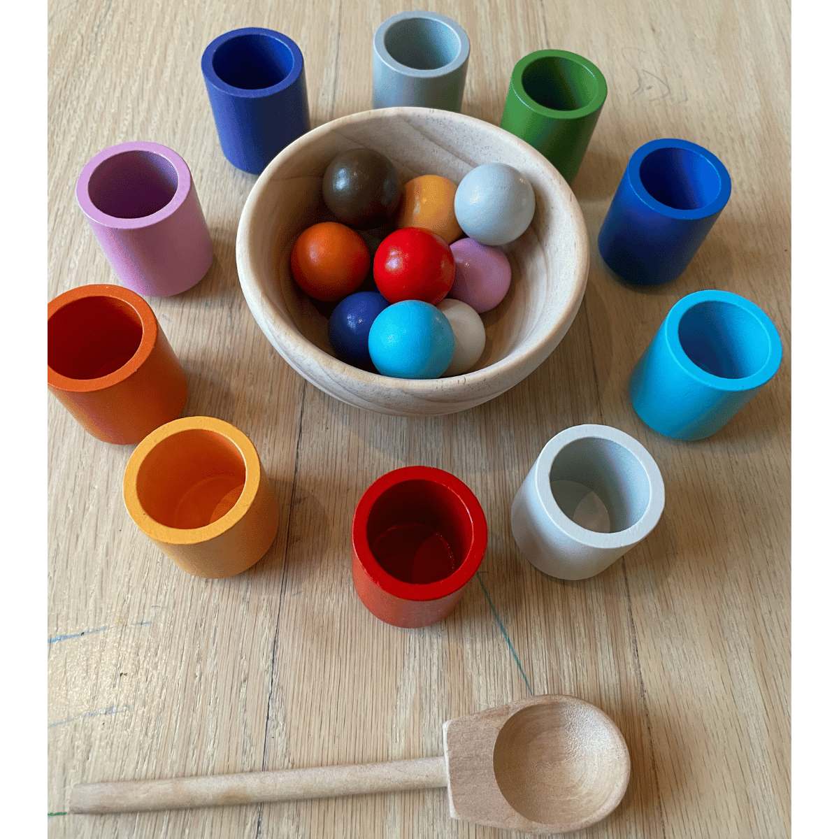 Woods™ - Match de kleuren - Sorteerspel
