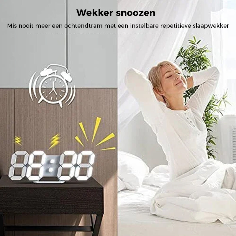 Monteerbare Led Digitale Klok