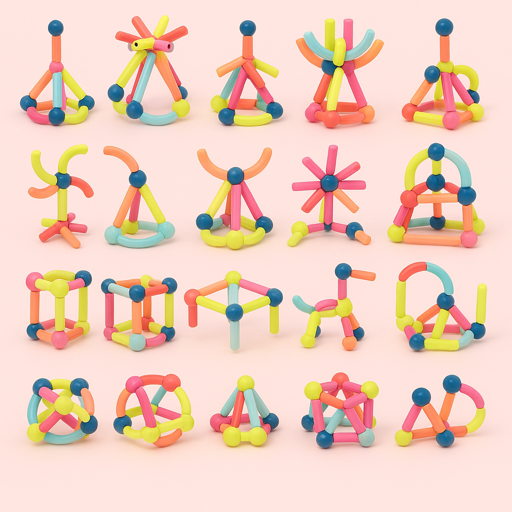 Magnet Toys™ - Ontwikkel de creativiteit - Magnetische sticks