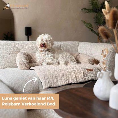 Verkoelend Honden Bed - Lichtblauw