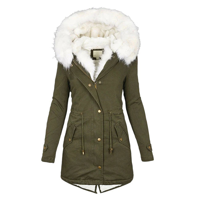 Winterjas Dames - Elegante en Gevoerde