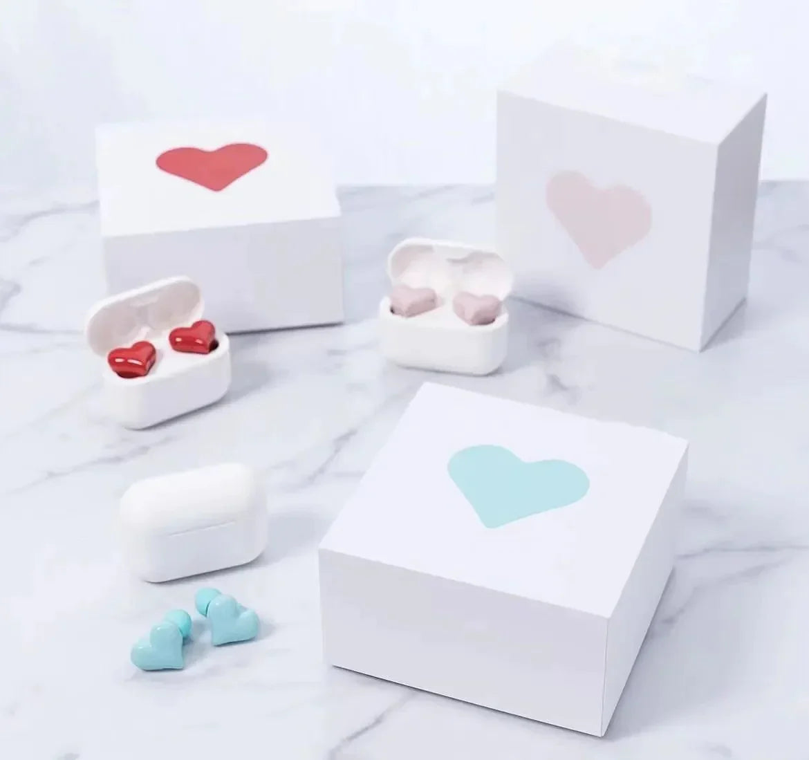 HeartBuds - Liefde voor Muziek - Rood