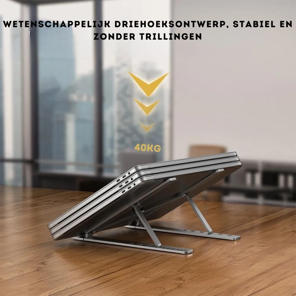 AeroLift - De Beste Laptop Houder van - Zilver