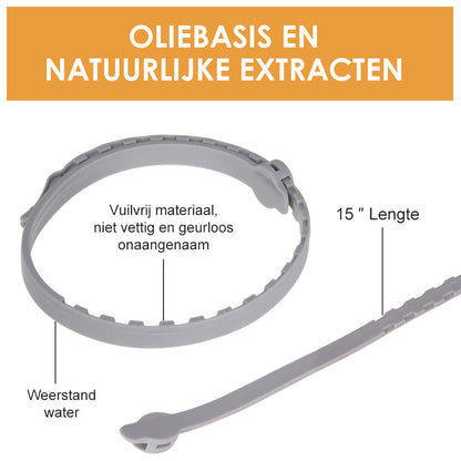 Pro Guard vlooien- en tekenhalsband voor honden
