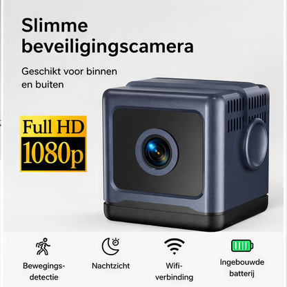 CubeCam™ | 100% Draadloze Beveiliging Zonder Gedoe