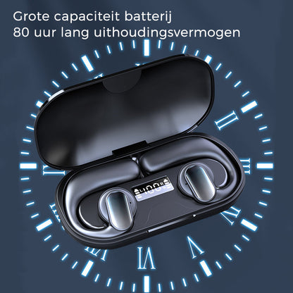 TWS draadloze digitale Bluetooth-oordopjes met beengeleiding
