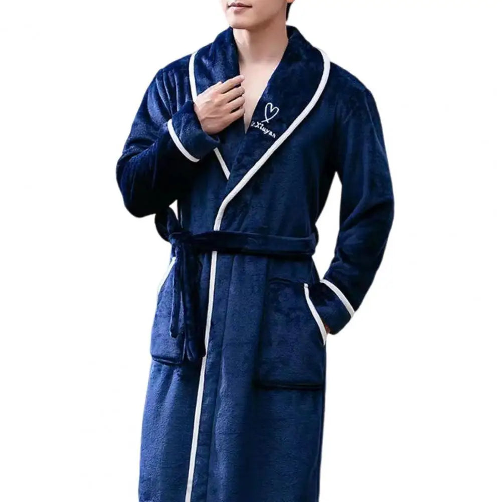 Sammy Jackson™ Fuzzy Badjas | Comfy flanellen badjas voor mannen