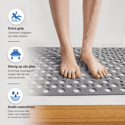 SafeStep™ - Anti Slip Mat | Douche met een Zeker Gevoel.