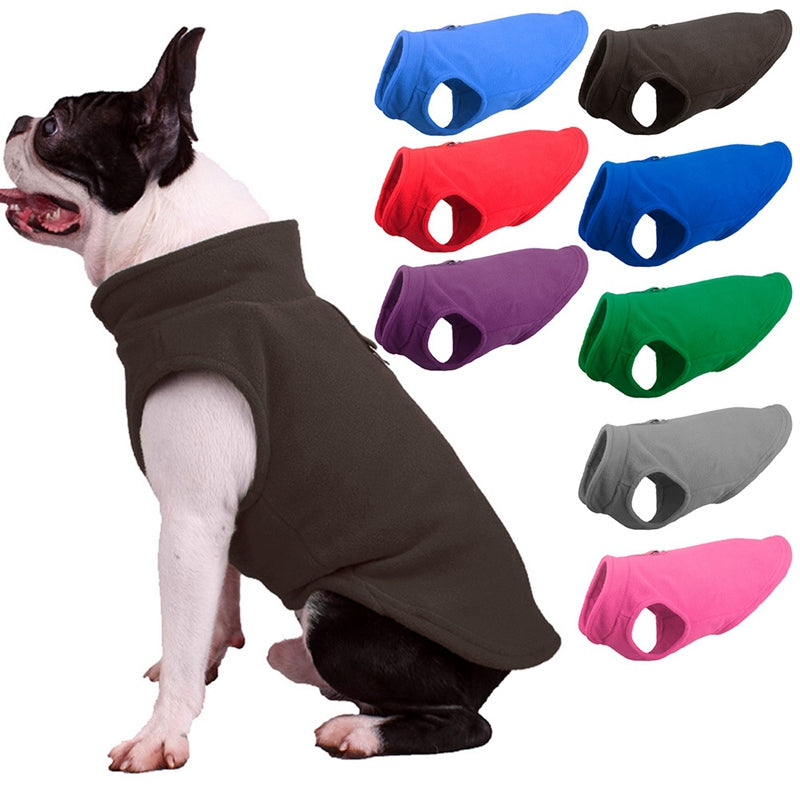 Fleece Hondenjas - Warm Comfortabel Ieder Seizoen - Fleece