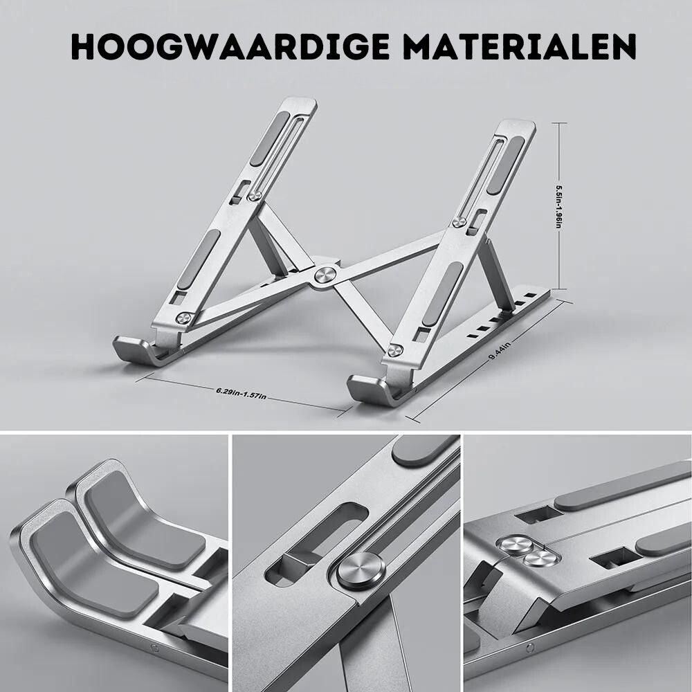 AeroLift - De Beste Laptop Houder van - Zilver