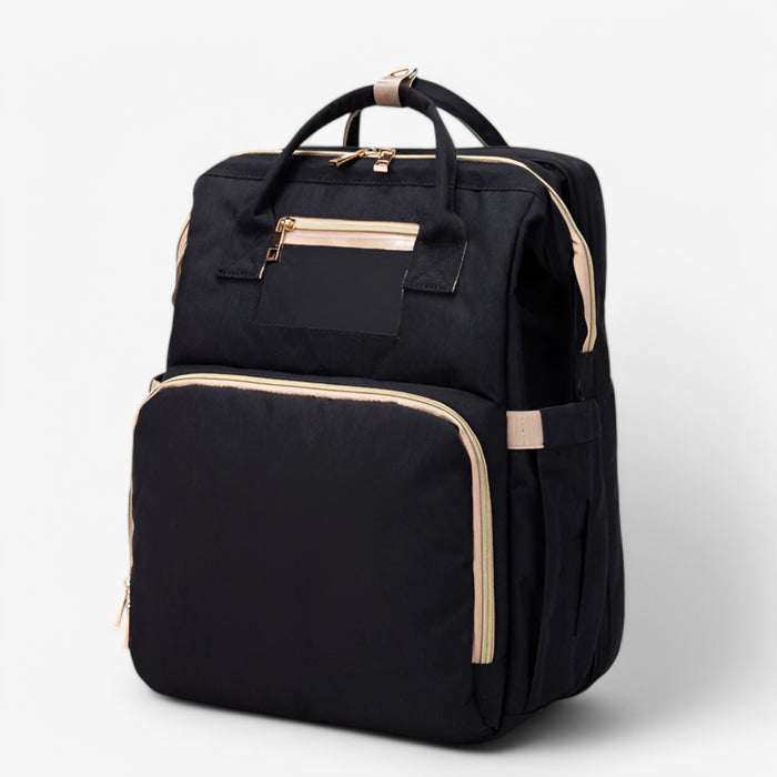 2-in-1 Luiertas met Uitklapbaar Verschoonbedje – Ruime Baby Organizer voor Onderweg