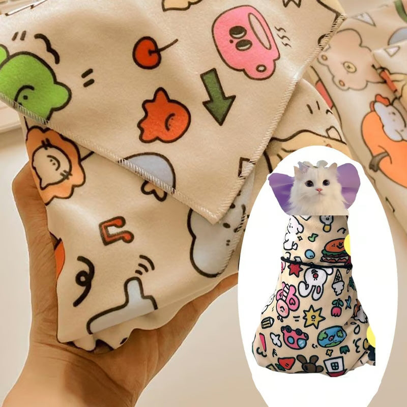 Anti-kras en anti-bijt kattendoek