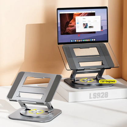 Ergonomische Laptopstandaard - Comfortabel Werken Verstelbaar - Aluminium