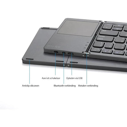 Finebay™Draadloos Bluetooth opvouwbaar toetsenbord