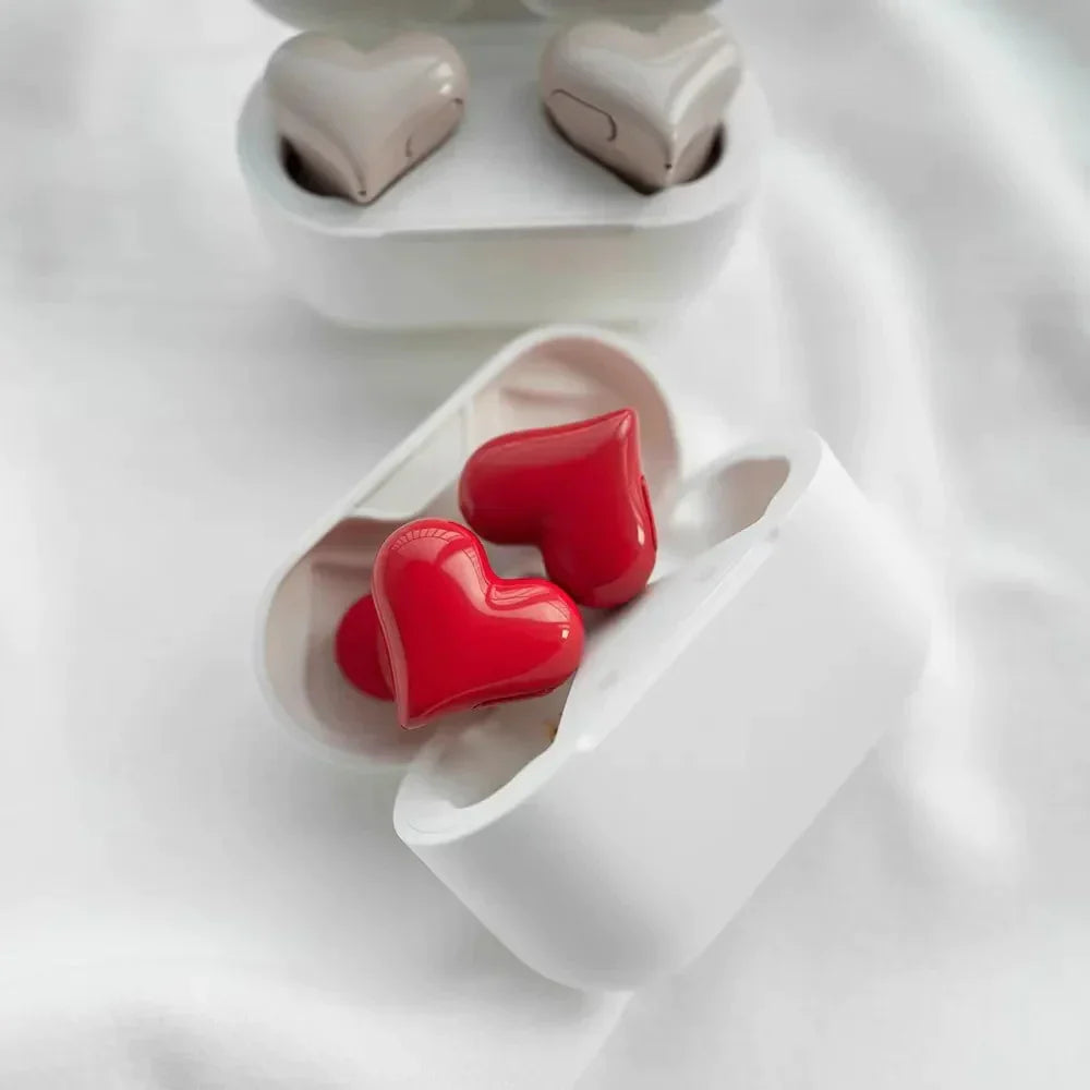 HeartBuds - Liefde voor Muziek - Rood