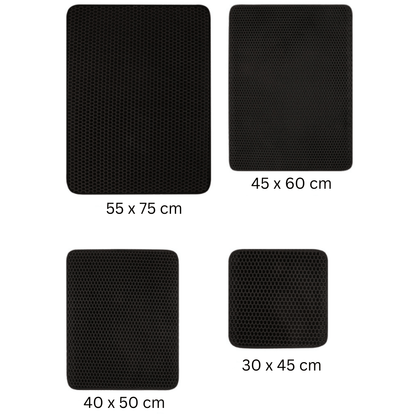 PawGuard - Kattenbakmat - Zwart