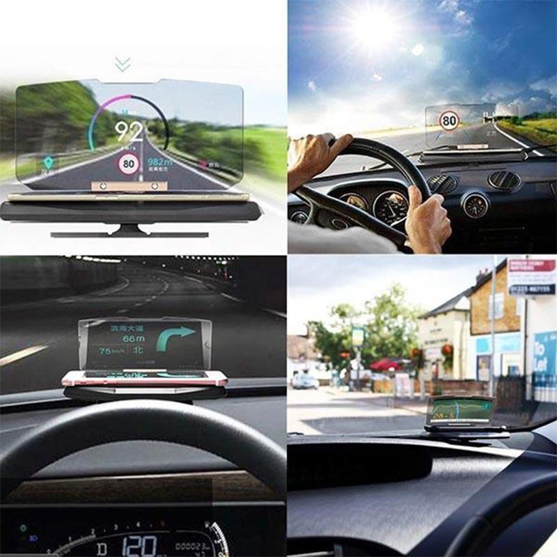 HUD Draadloos Opladen Met Navigatieprojector