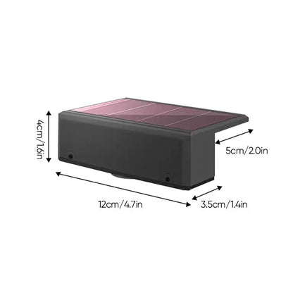 Super heldere zonne-wandlamp