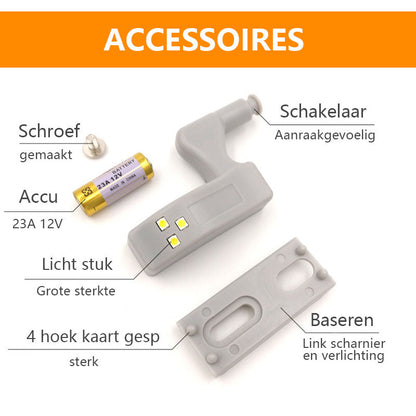 Slimme sensorkast LED-licht