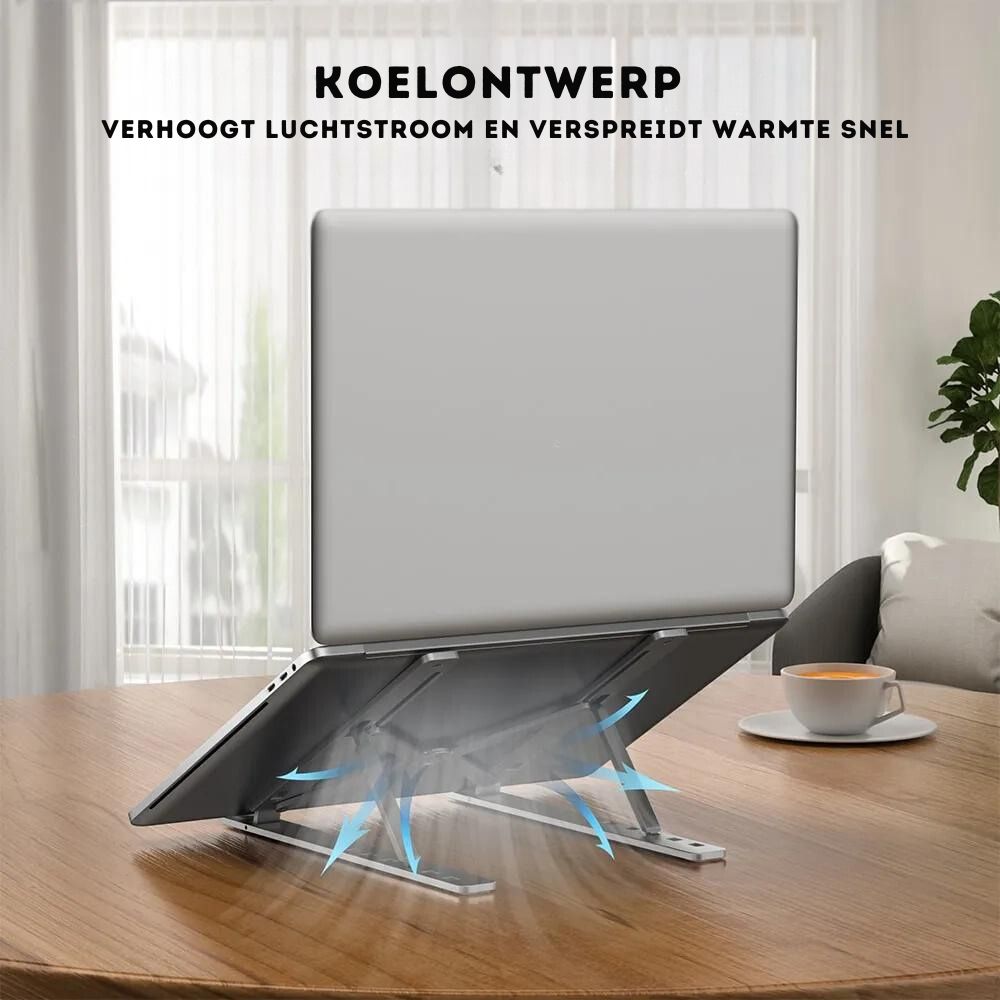 AeroLift - De Beste Laptop Houder van - Zilver