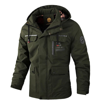Sammy Jackson™ Winterparka met Fleecevoering | Winddicht jack met capuchon