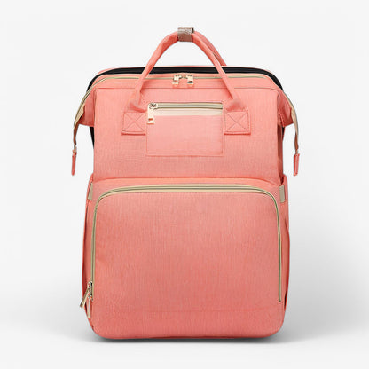 2-in-1 Luiertas met Uitklapbaar Verschoonbedje – Ruime Baby Organizer voor Onderweg