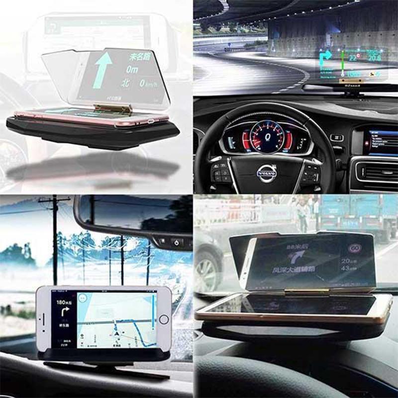 HUD Draadloos Opladen Met Navigatieprojector