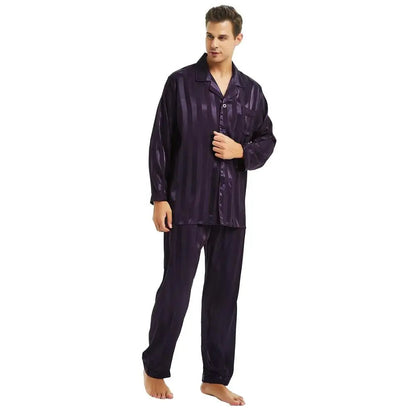 Sammy Jackson™ Luxury Pyjama | Strakke zijden pyjama voor heren