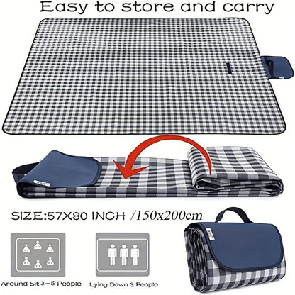 Extra Grote Waterdichte Picknickdeken – Opvouwbare Outdoor Mat
