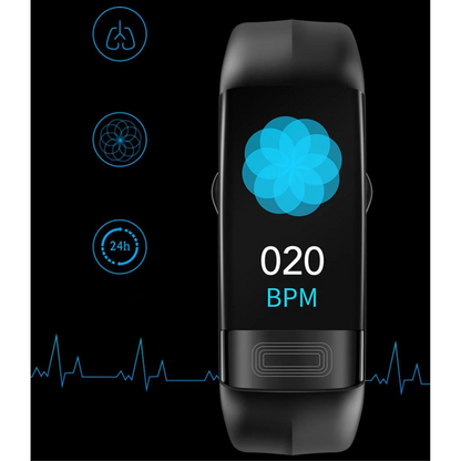 PulseCheck+ Smartwatch met ECG Sensor en Hartslagmeter – Activiteitstracker en Gezondheidsmonitor