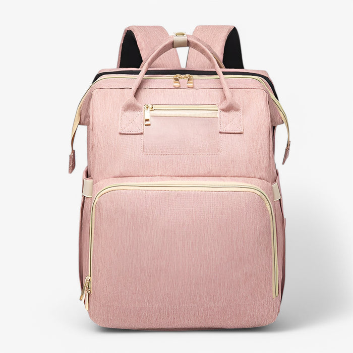 2-in-1 Luiertas met Uitklapbaar Verschoonbedje – Ruime Baby Organizer voor Onderweg