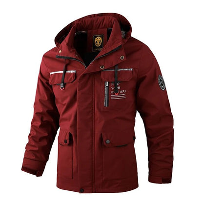Sammy Jackson™ Winterparka met Fleecevoering | Winddicht jack met capuchon