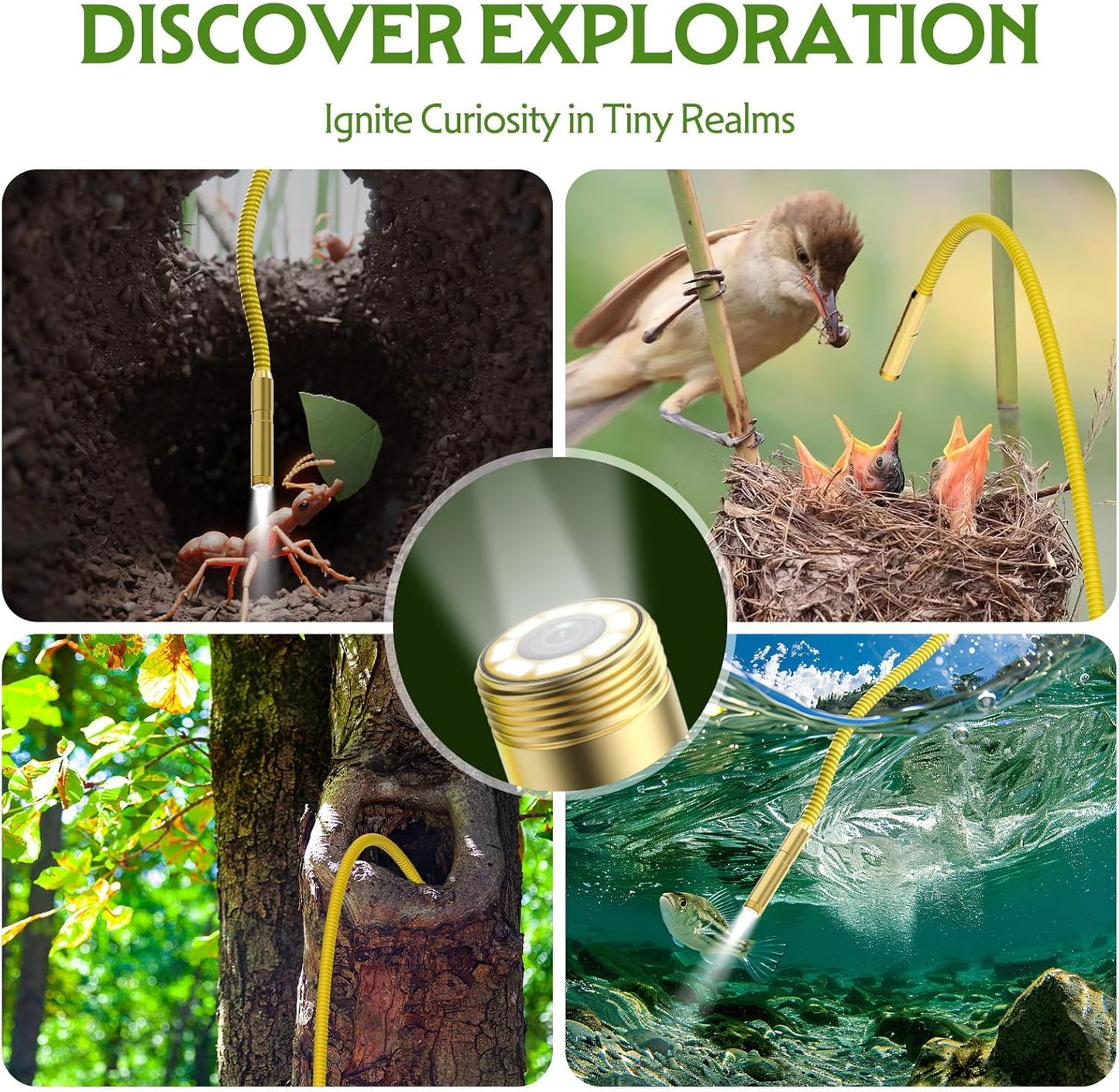 WonderScope – Educatief & Avontuurlijk – Endoscoop met Licht
