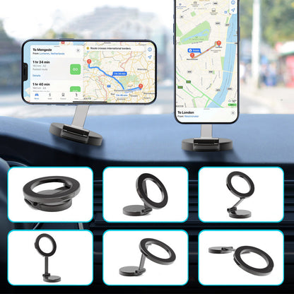 360 graden roterende magnetische telefoonhouder