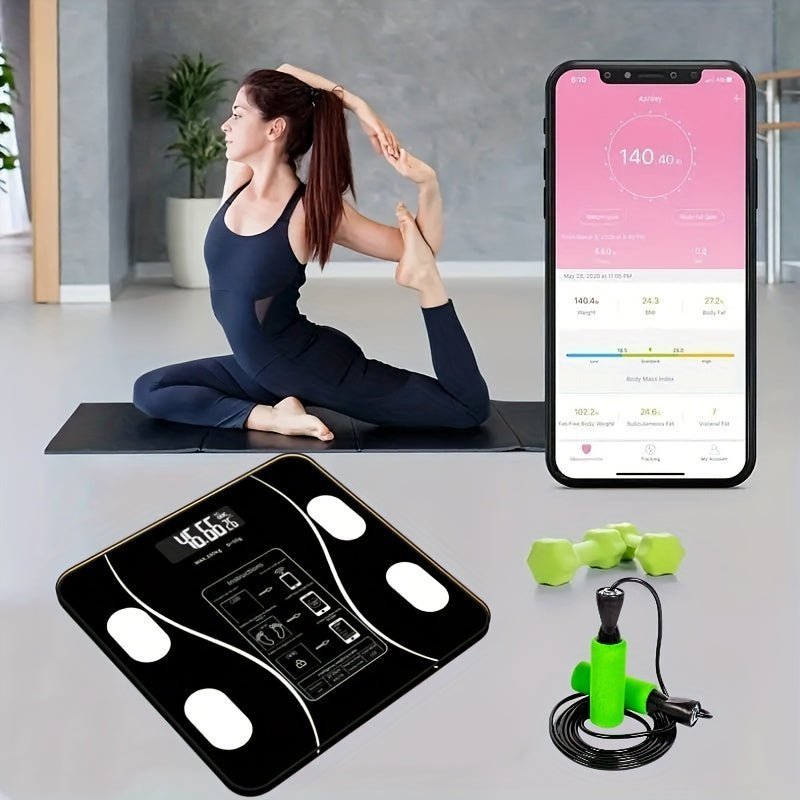 SmartScale Pro - Slimme Weegschaal – Digitale Lichaamsanalyse met App-Synchronisatie