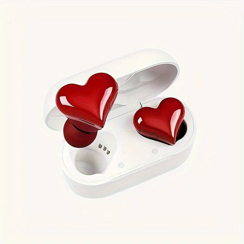 HeartBuds - Liefde voor Muziek - Rood