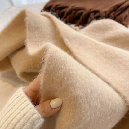 Sjaal Beige - Luxe Kasjmier