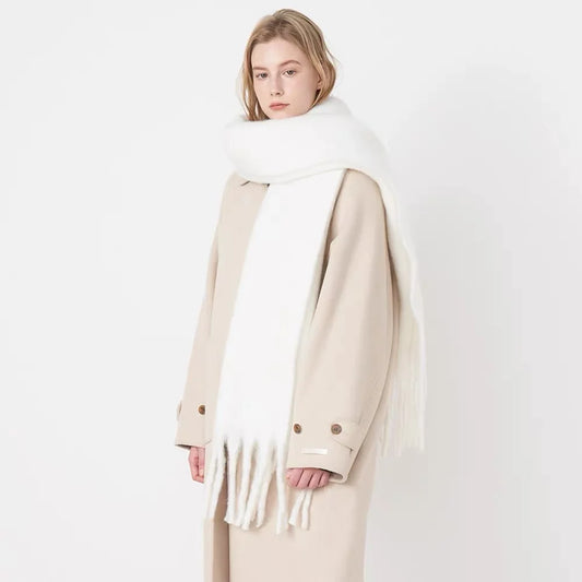 Sjaal Beige - Luxe Kasjmier