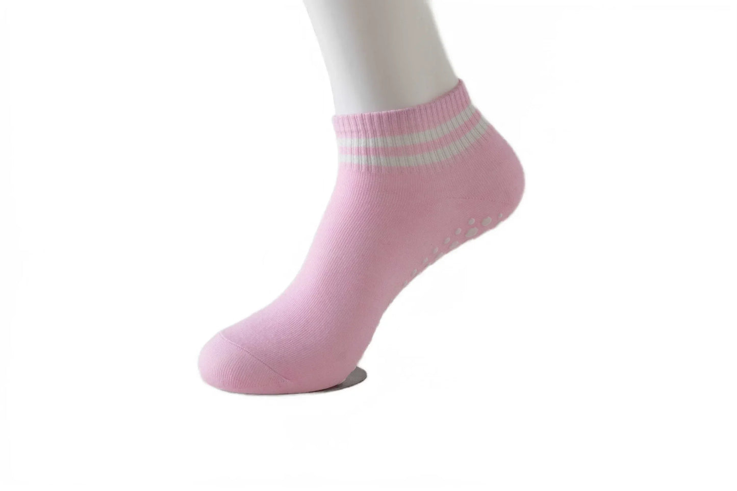 Antislip Sokken voor Pilates & Yoga met Witte Strepen