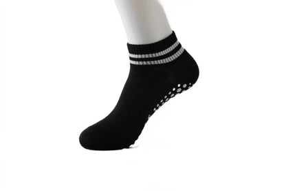 Antislip Sokken voor Pilates & Yoga met Witte Strepen