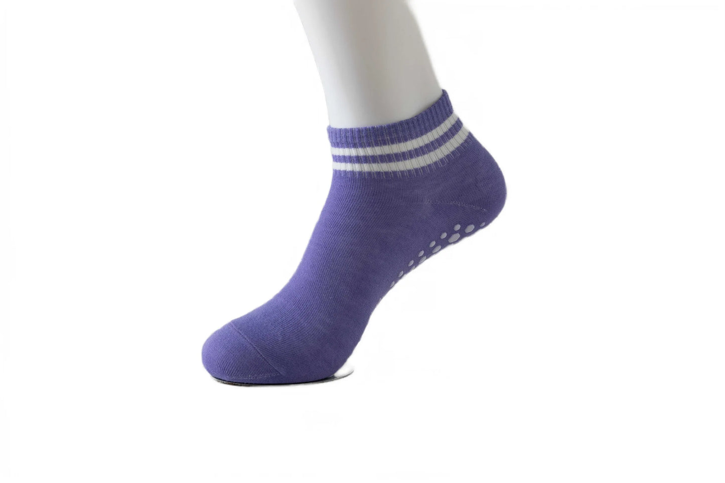 Antislip Sokken voor Pilates & Yoga met Witte Strepen
