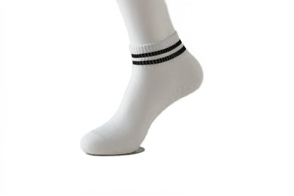 Antislip Sokken voor Pilates & Yoga met Witte Strepen