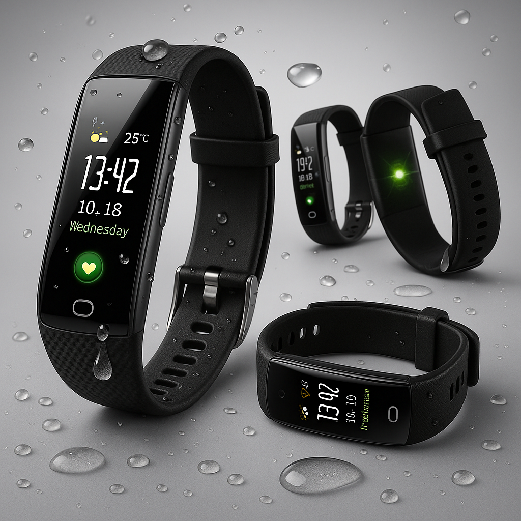 FitBand - Smart Watch Fitness Tracker – Hartslagmeter en Activiteitstracker met TPU Band
