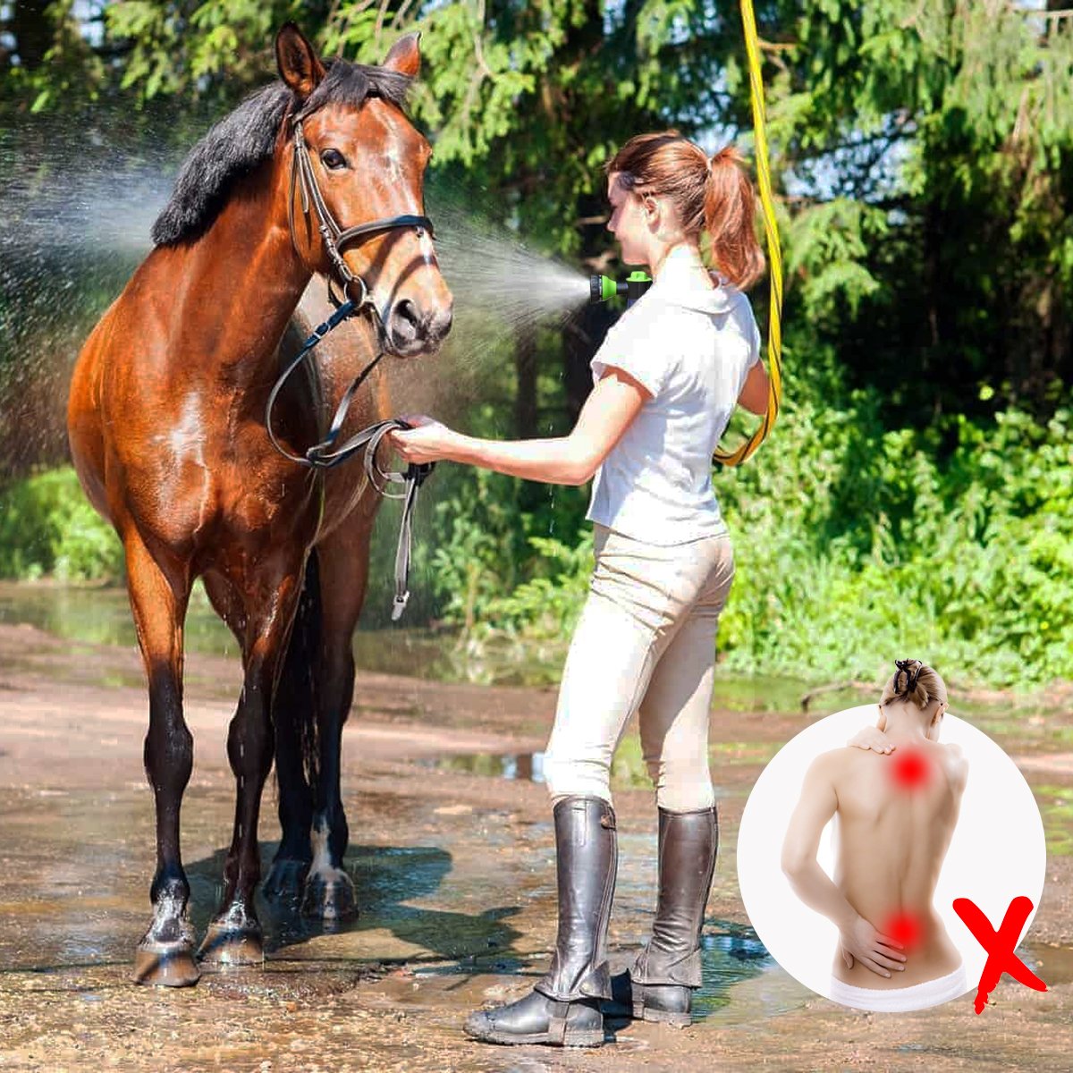 Nozoo Pony Jet - Was Je Paard als Nooit Tevoren - Groen